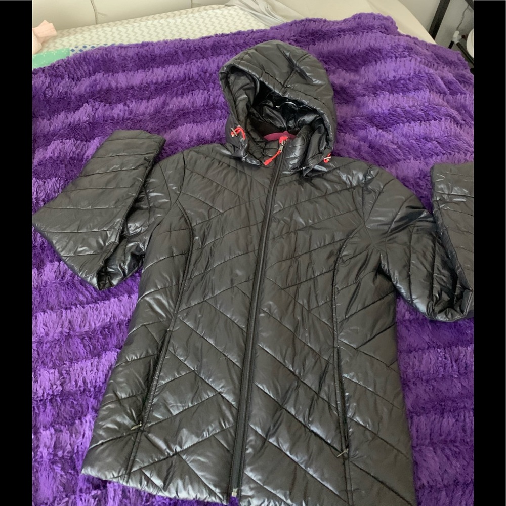 Tek Gear Black/Charcoal Coat